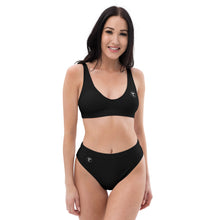 Load image into Gallery viewer, The &quot;Marie Black&quot; high waisted swimsuit
